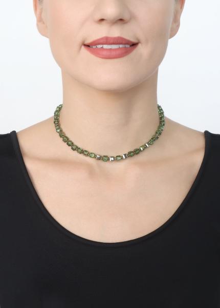 dark green erinite - Cubes - Halskette von Konplott